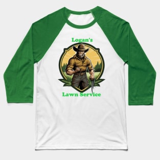 Lawn Care Baseball T-Shirt